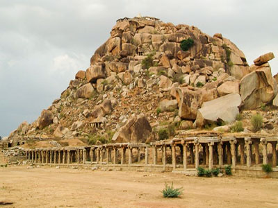 The Hampi Bazaar